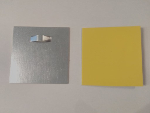 háčik na zavesenie na zrkadlo 8x8 samolep