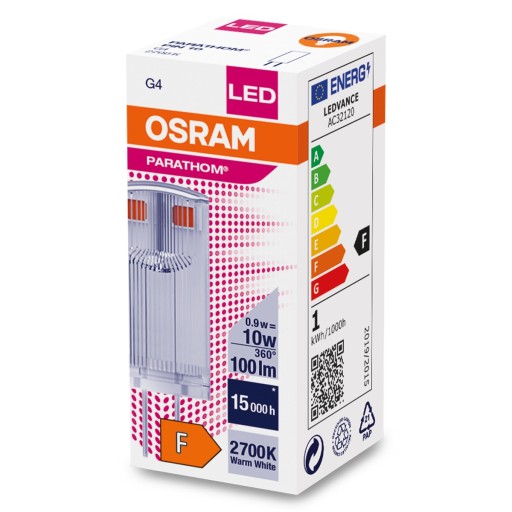 LED žiarovka G4 CAPSULE 0,9W 10W 2700K 12V OSRAM