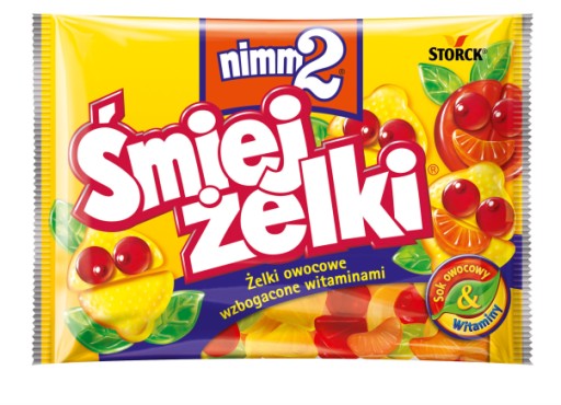 nimm2 Śmiejżelki Ovocné želé s vitamínmi 100g