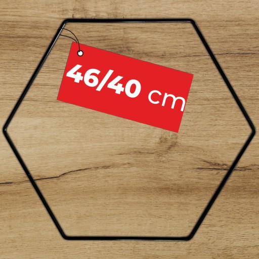 Macrame baldachýn základňa lapača snov pre HANDMADER ručné práce HEXAGON