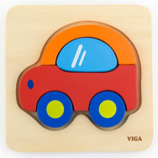 PRVÉ DREVENÉ AUTO HÁDANKA VIGA BABY