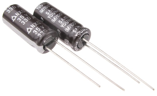 Elektrolytický kondenzátor 330uF/35V LOW ESR SamYoung NXQ (2 ks) /4721-2