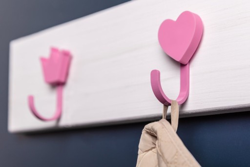 Vešiak na detský nábytok HEART SERCE