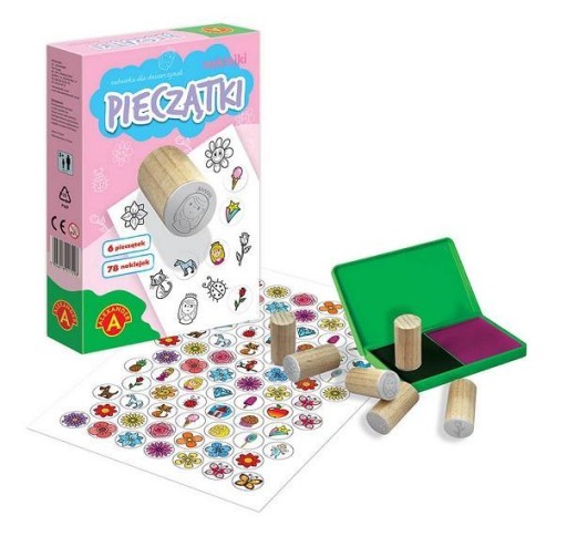PEČIATKY A NÁLEPKY. HRAČKA PRE MINI DIEVČATÁ