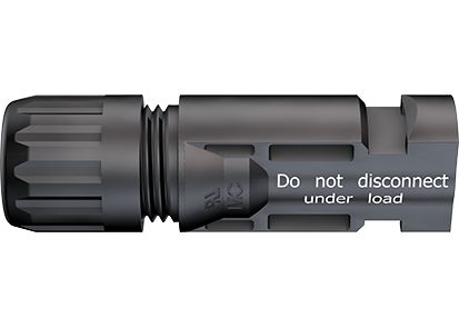 STAUBLI KÁBLOVÁ ZÁSTRČKA MC4 (-) KST4/10II 10 mm²