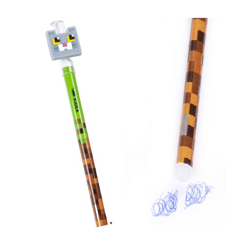 DETSKÉ SMAZATELNÉ PERO KIDEA MINECRAFT