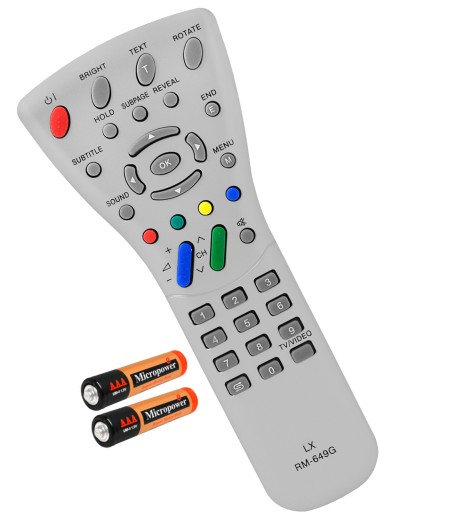 UNIVERZÁLNE DIAĽKOVÉ OVLÁDANIE PRE OSTRÉ TV, BATERIE ZDARMA