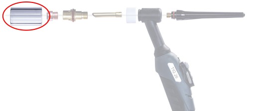Tryska TIG QUARTZ 26SC pre SR 17/18/26