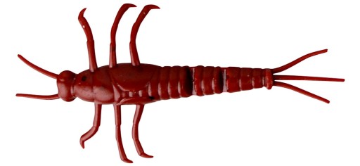 Savage Gear 3D PVC Mayfly 5cm - červená