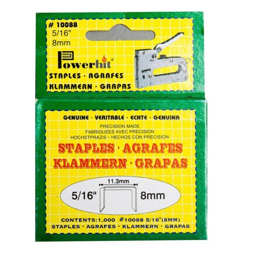 D.RECT® spony na čalúnenie 8mm, balenie 1000 ks