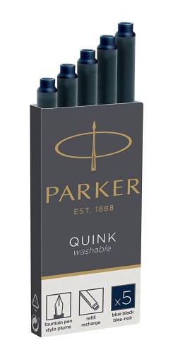 Náboje Parker Standard Navy (5 ks.)