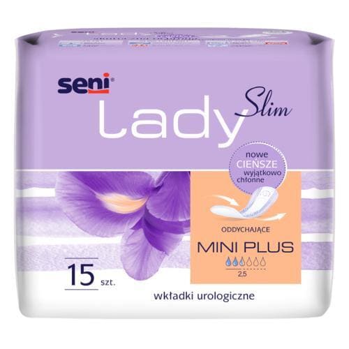 Seni Lady Slim Mini urologické vložky 15 ks.