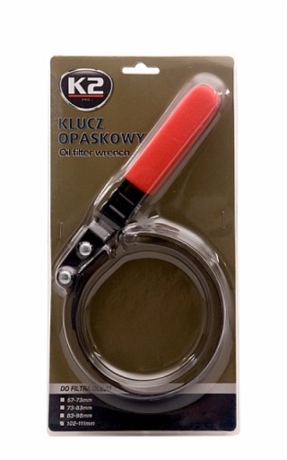 K2 MASNER STUŽKOVÝ KĽÚČ NA OLEJOVÝ FILTER 102-111MM