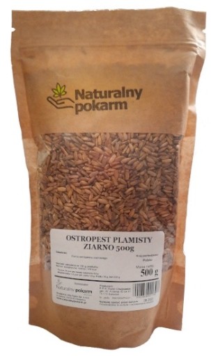 Osemená ostropestreca mariánskeho 500g