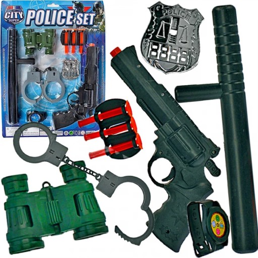 MEGA CREATIVE Policajný set 29x38x3