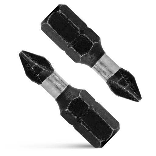 Nárazový bit Nárazové bity PH1 25mm | Nárazový bit pre skrutkovač 2 ks.
