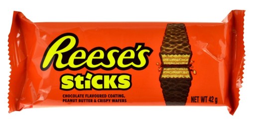 1x42g REESE'S STICKS tyčinky arašidového masla UK