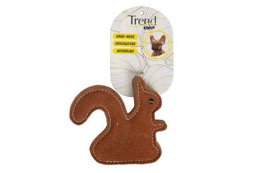 CHICO Trend Toy Dog Toy Veverička 18cm