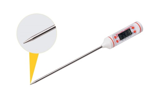 LCD PIN TEPLOMER KUCHYŇSKÁ SONDA MÄSO VÍNO