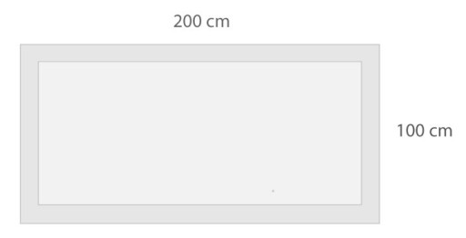 Hygienická podložka 100x200 cm Jednorazová Vysoko savá Durable White