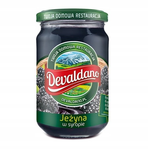 Černice černice v sirupe 290g Devaldano KVALITA
