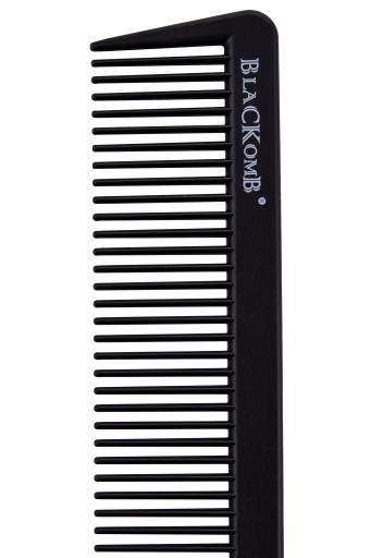Kadernícky hrebeň pre strojček na strihanie vlasov CARBON BARBER Black