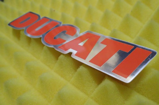 NÁLEPKA DUCATI NÁLEPKA 14,3 x 3 cm