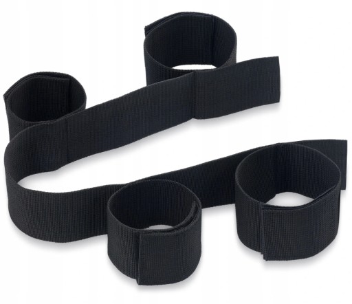 POPRUH BDSM S PÁSKOM NA VELCRO NA ZÁVÄZENIE RÚK A NÔH