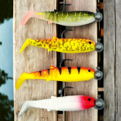 Guma SAVAGE GEAR CANNIBAL PIKE 8CM NA ŠŤUKY