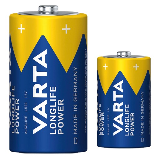 BATÉRIE LR20 VARTA INDUSTRIAL R20 D BATÉRIA VÝKONNÁ