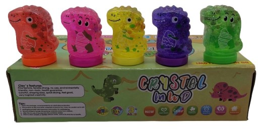 Gélová hmota GLUT SLIME DINO rôzne