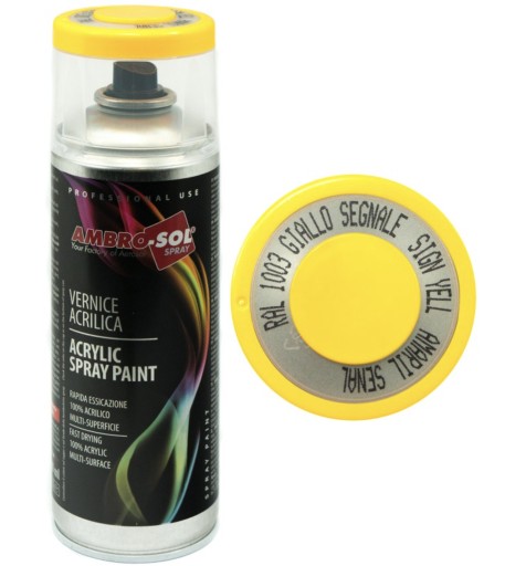 AMBROSOL AKRYLOVÝ LAK SIGNÁLNY ŽLTÝ RAL 1003 400 ml