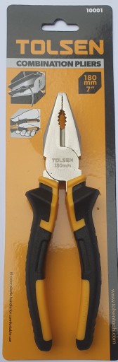 TOLSEN Kombinované kliešte 180mm Kvalita