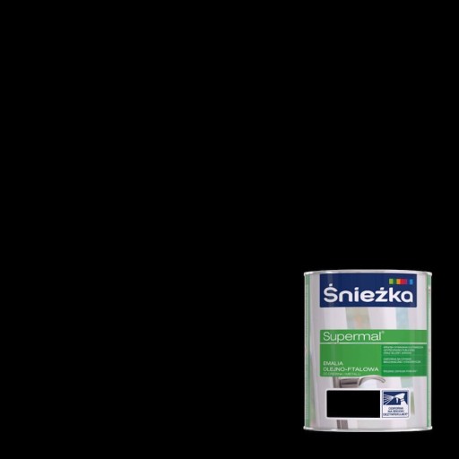 Śnieżka OLEJO-PHTAL ENAMEL 0,2l Čierna MAT F105