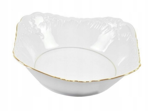 3604 Podšálka 12,5 cm GOLD LINE ROCOCO PORCELÁN ĆMIELÓW na espresso