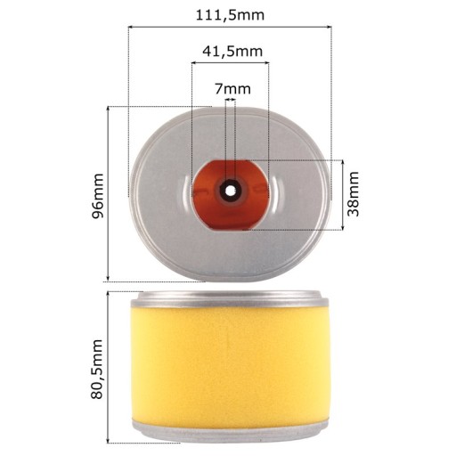 VZDUCHOVÝ FILTER PRE HONDA GX240 GX270