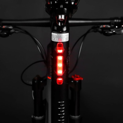 L1 LED BIKE SVETLO PREDNÉ ZADNÉ USB BICYKLOVÝ SET
