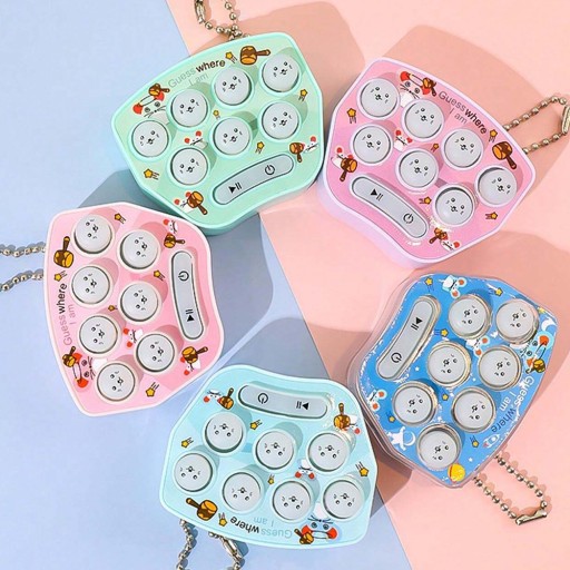 ANTISTRESOVÁ KĽÚČKA KEYRING HRA CESTOVNÁ HRAČKA TLAČ ŠKRČKA GAY