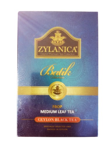 ČIERNY LISTOVÝ ČAJ sypaný ZYLANICA BATIK ČIERNY ČAJ FBOP 100g