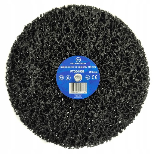 KOTÚČ NA ODSTRAŇOVANIE HRDZE ČERNÝ VLAS 150 mm