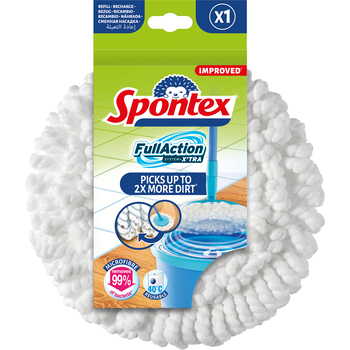 Spontex Full Action + Extra náhrada mopu