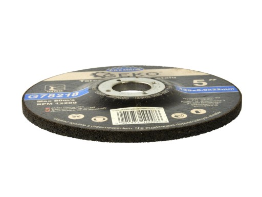 Kovový brúsny kotúč 125 x 6 mm PREMIUM