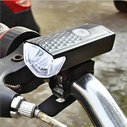 LED BIKE SVETLO PREDNÉ ZADNÉ USB SÚPRAVA NA BICYKEL