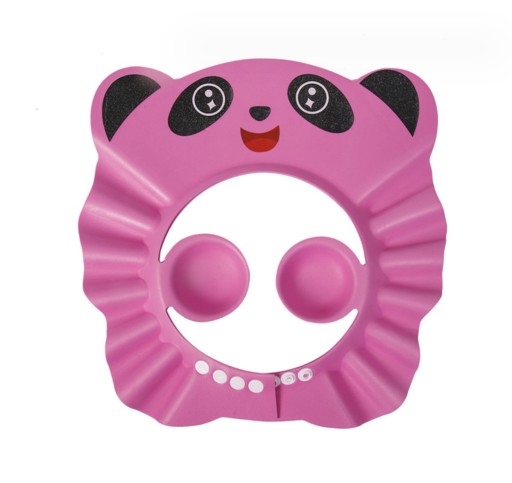 Plavecký šilt / okraj na umývanie detských hlavičiek - Pink Panda
