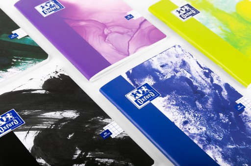 OXFORD PAINT NOTEBOOK A5/60K MRIEŽKA S OKRAJOM