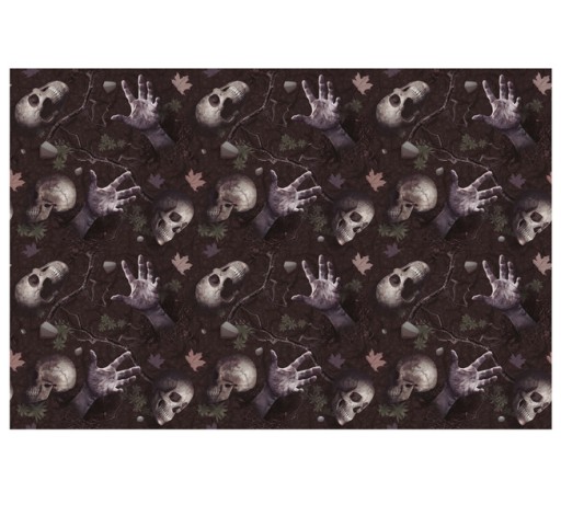 PLASTOVÝ OBUS CINTORÍN 137X274 CM HALLOWEEN