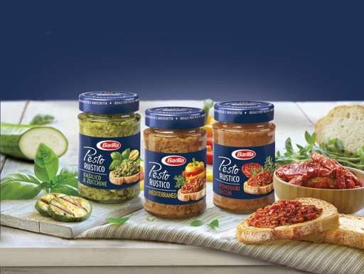Barilla Pesto Rosso omáčka 200g TALIANSKE ČERVENÉ PESTO 200g bezlepkové