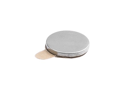 Neodymový magnet 10x1,5 valcový s lepidlom s 3M silnou páskou