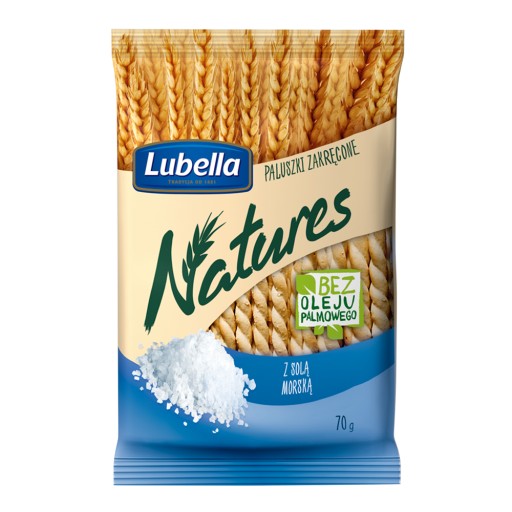Twisted sticks s morskou soľou Lubella Natures 70g
