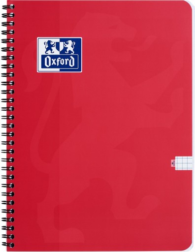 Okrúhly zápisník Oxford ESSE B5, 80 listov, GRADE